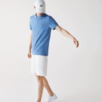 Lacoste Slim Fit Polo in Petit Piqué Pánské - Polo Blankyt | CZ-rx2mDn